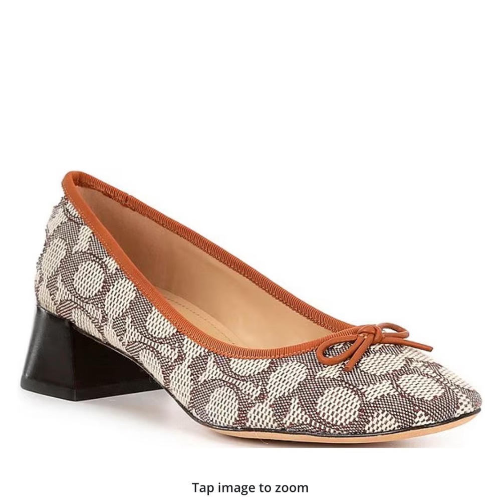 Coach Signature Ava Ballet pump